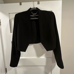 Cropped White House Black Market Blazer - practically new